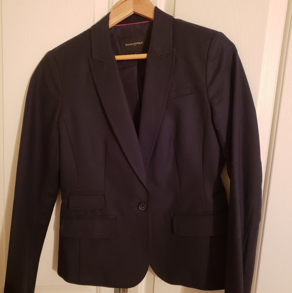 NWOT Black Banana Repulic Suit Blazer - Picture 2 of 3